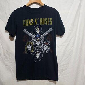 Official 2016 Guns N' Roses Not in this Lifetime Tour SS Crewneck Black Sz S*